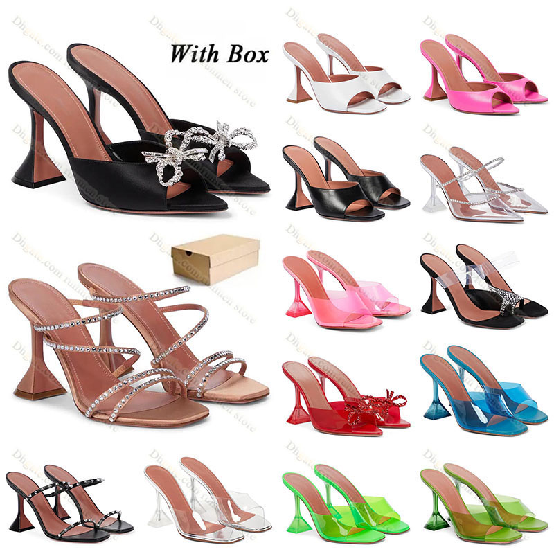 AMINA MUADDI Sandals Designer Women Lupita Metallic Mules PVC Top Strap Famous Ladies Transparent Curved Ladies Clear Fashion Summer Crystal Heel Shoes, Am19
AMINA MUADDI Sandals Designer Women Lupita Metallic Mules PVC Top Strap Famous Ladies Transparent Curved Ladies Clear Fashion Summer Crystal Heel Shoes, Am19