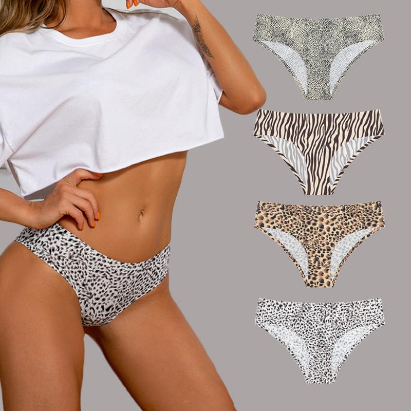 Women' Panties Sexy Leopard Women' Underwear Seamless Breathable Low Waist Lingerie Smooth Sensual Female -XL 4 ColorWomen, Zebra leopard
Women' Panties Sexy Leopard Women' Underwear Seamless Breathable Low Waist Lingerie Smooth Sensual Female -XL 4 ColorWomen, Zebra leopard