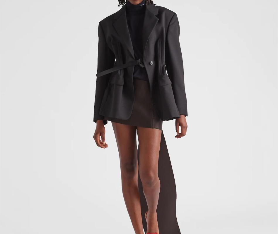 Women' Suits & Blazers On The Back Of Spring And Autumn Period Temperament Vents Leather Belt Single-breasted Wool CoatWomen, Black
Women' Suits & Blazers On The Back Of Spring And Autumn Period Temperament Vents Leather Belt Single-breasted Wool CoatWomen, Black