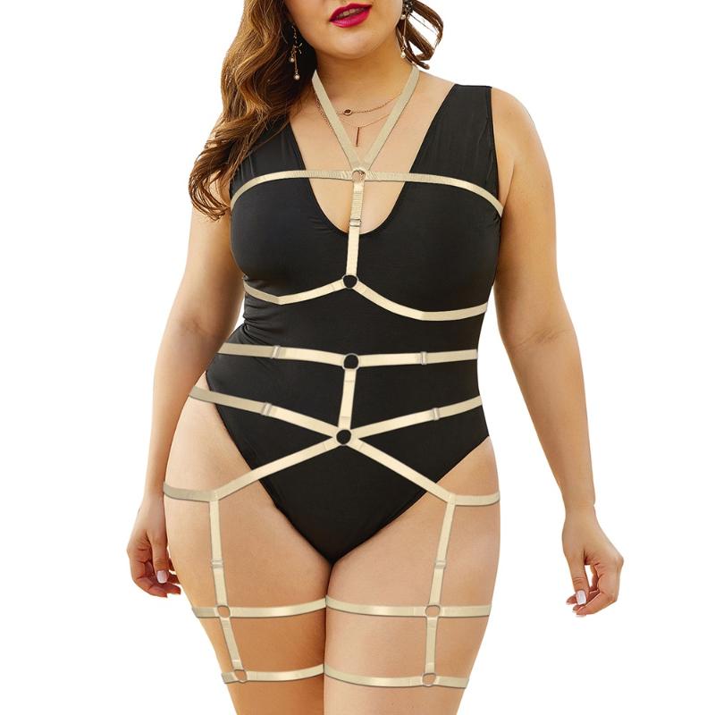 Garters Exotic Harness For Women's Sword Belt Fetish Lingerie Sexy Body Elastic Bondage Erotic Stocking Rave Outfit AccessoriesGarters, White
Garters Exotic Harness For Women's Sword Belt Fetish Lingerie Sexy Body Elastic Bondage Erotic Stocking Rave Outfit AccessoriesGarters, White