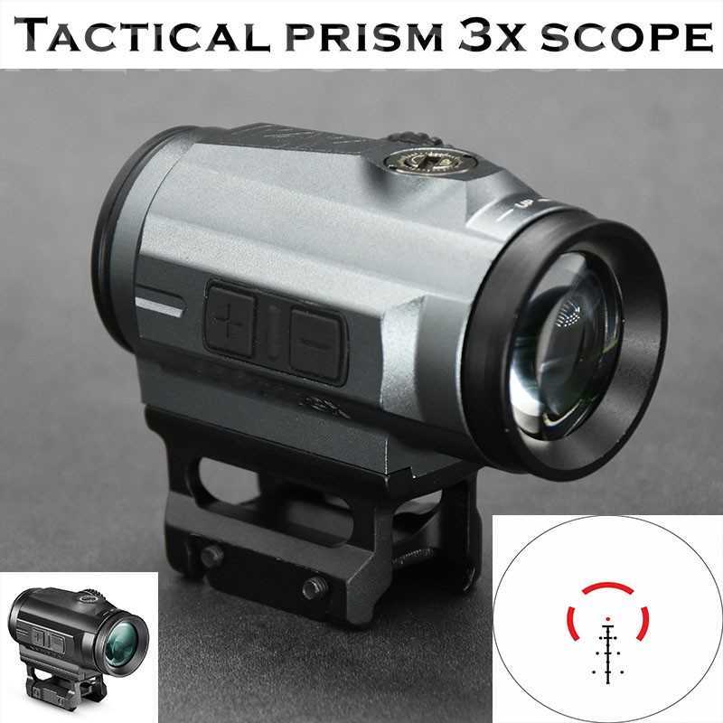 Tactical Red Dot 3x Optics Compact Prism AR15 3x Rifle Scope Hight Low Picatinny Weaver Rail Mount Base 1 MOA M6630, Gy
Tactical Red Dot 3x Optics Compact Prism AR15 3x Rifle Scope Hight Low Picatinny Weaver Rail Mount Base 1 MOA M6630, Gy