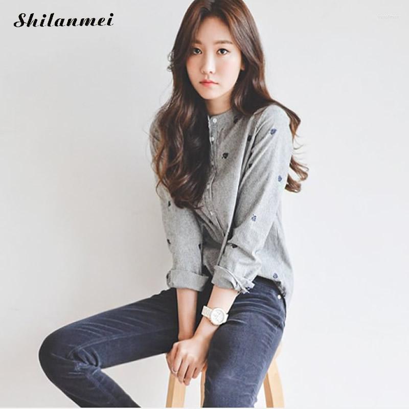 Women' Blouses & Shirts Autumn Leaves Embroideried Long Sleeve Women Female Casual Loose Tops Striped Blusas FemininasWomen' Vere22, As pic
Women' Blouses & Shirts Autumn Leaves Embroideried Long Sleeve Women Female Casual Loose Tops Striped Blusas FemininasWomen' Vere22, As pic