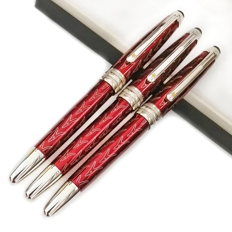 Le Petit Prince 163 Red Fox Metal Rollerball Pen Luxury Stationery Writing Smooth With Serial Number Little Prince, As picture show
Le Petit Prince 163 Red Fox Metal Rollerball Pen Luxury Stationery Writing Smooth With Serial Number Little Prince, As picture show