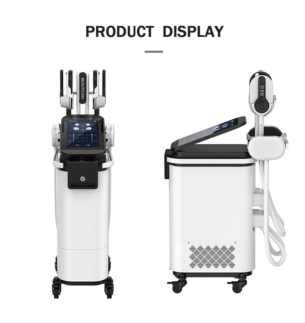 2022 4 handles EMS RF body training pro ems muscle stimulator ems rf machine