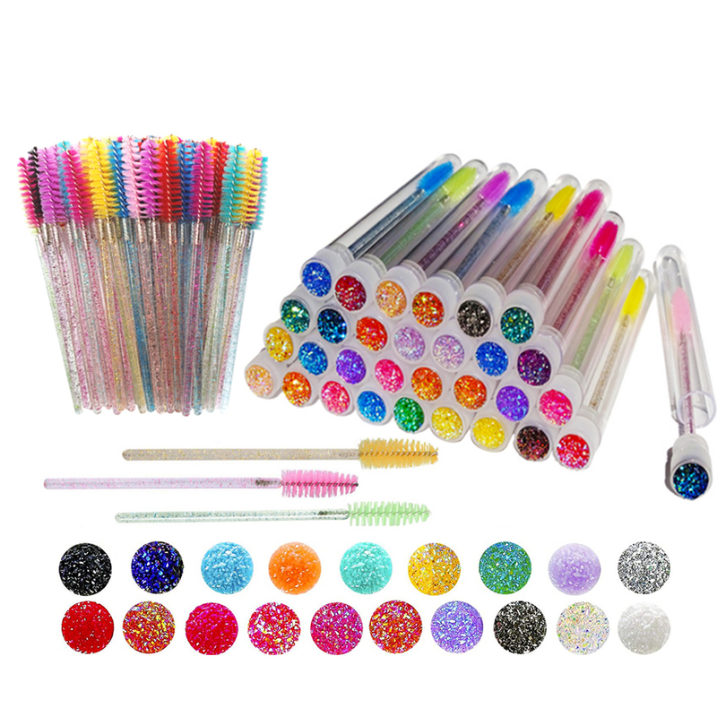 50 100pcs Reusable Eyebrow Brush Tube Eyelash Extension Applicator Disposable Mascara Wand Diamond 220722
50 100pcs Reusable Eyebrow Brush Tube Eyelash Extension Applicator Disposable Mascara Wand Diamond 220722