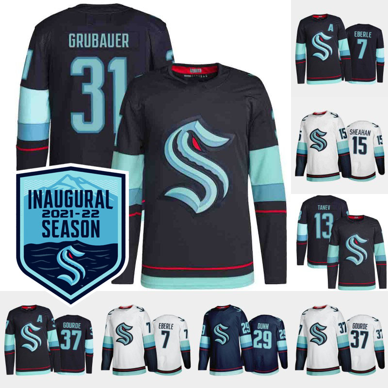Kraken Philipp Grubauer Jersey Inaugural Season Logo Vince Dunn Eberle Joonas Donskoi Brandon Tanev Jaden Schwartz Morgan Geekie Yanni Gourde Jared McCann Sheahan, 9 lanny mcdonald
Kraken Philipp Grubauer Jersey Inaugural Season Logo Vince Dunn Eberle Joonas Donskoi Brandon Tanev Jaden Schwartz Morgan Geekie Yanni Gourde Jared McCann Sheahan, 9 lanny mcdonald