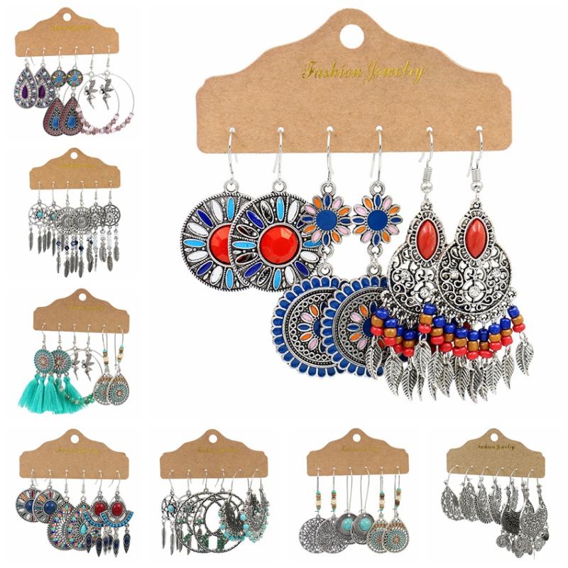 Dangle & Chandelier Vintage Women's Bohemian Beads Tassel FlowerDangle Earrings Set Brincos Round Tibetan Earring Oorbellen Jewelry Brin
Dangle & Chandelier Vintage Women's Bohemian Beads Tassel FlowerDangle Earrings Set Brincos Round Tibetan Earring Oorbellen Jewelry Brin