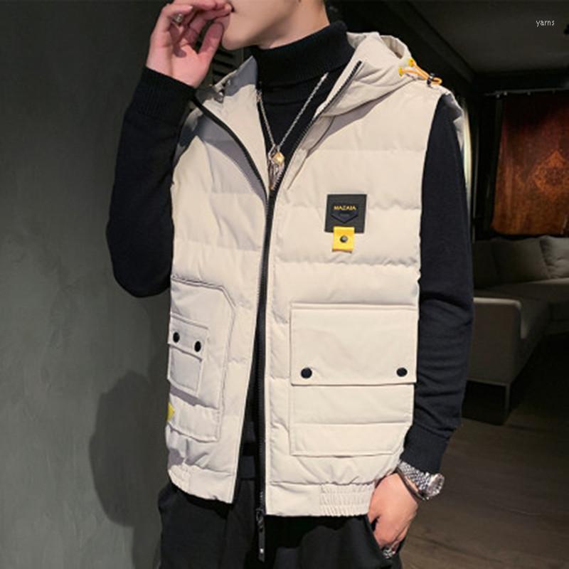 Men's Leisure Waistcoat Autumn Winter Korean Version Fashionable And Handsome Shoulder Down Cotton Jacket For Boys Youth Vests
Men's Leisure Waistcoat Autumn Winter Korean Version Fashionable And Handsome Shoulder Down Cotton Jacket For Boys Youth Vests