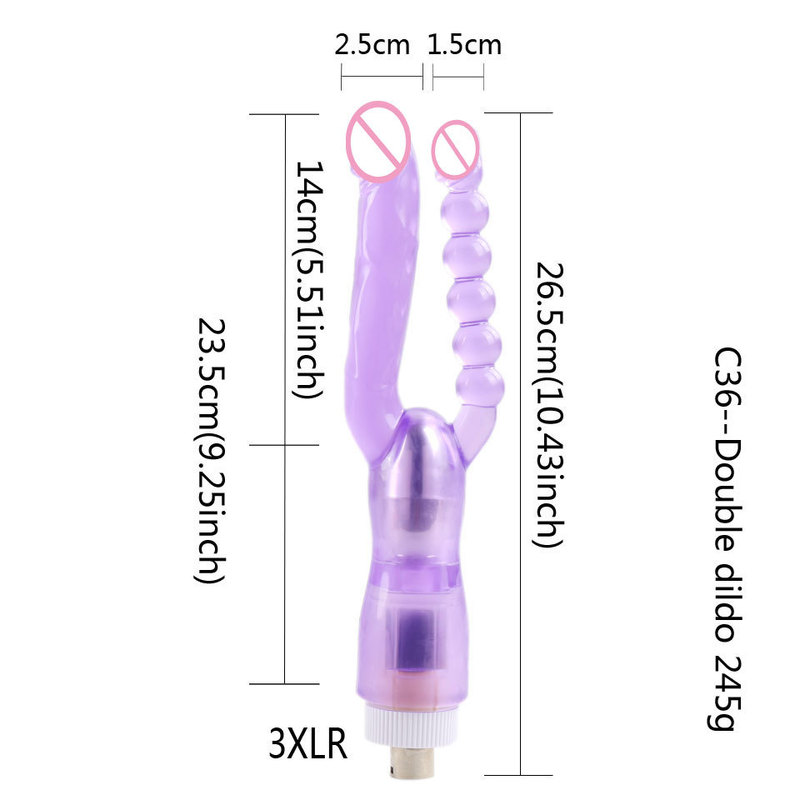 28 Types Traditional Sex Machine Attachment 3XLR 3PRONG Attachment Dildo Suction Cup Sex Masturbation Love Machine For Women Man 220623