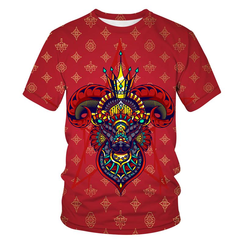 Men's T-Shirts Industrial Metal Wind Crown Bull Graphic T-Shirt Men/Women 3D Printing Round Neck Short-Sleeved Summer StreetwearMen's, Cbt-2668
Men's T-Shirts Industrial Metal Wind Crown Bull Graphic T-Shirt Men/Women 3D Printing Round Neck Short-Sleeved Summer StreetwearMen's, Cbt-2668