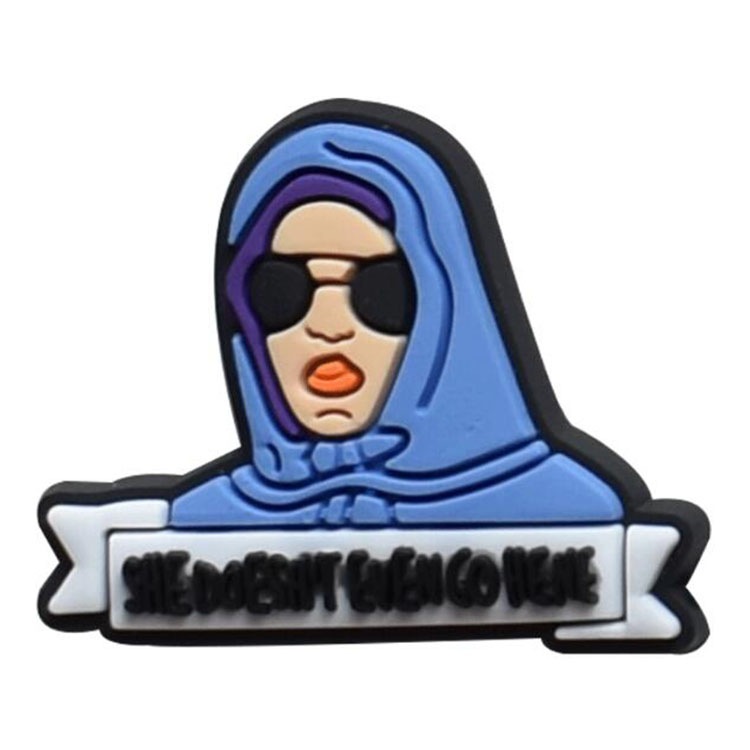 new arrived cartoon pink girl shoe accessories clog charm bracelet wristband decoration button