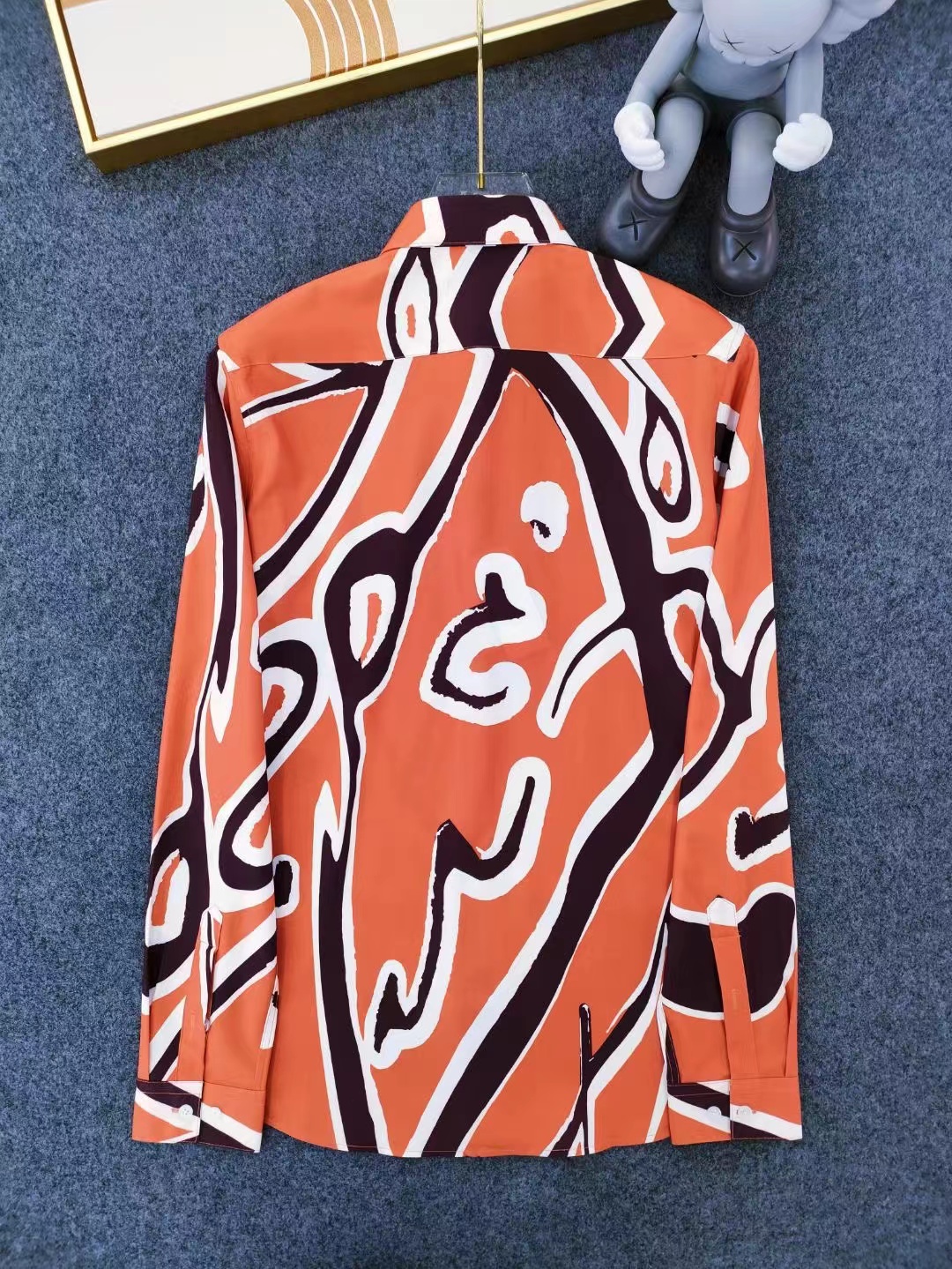 2022 New Style Mens Designer Shirts Brand Clothing Men Long Sleeve Flower Print Dress Shirt Hip Hop High Quality Cotton, As picture 
2022 New Style Mens Designer Shirts Brand Clothing Men Long Sleeve Flower Print Dress Shirt Hip Hop High Quality Cotton, As picture