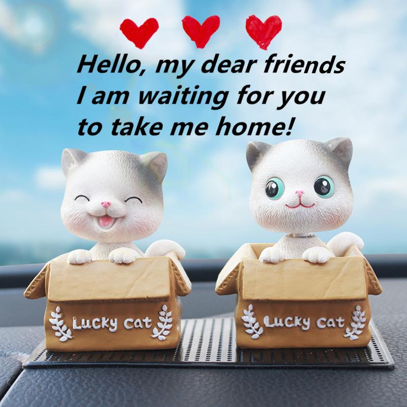 Interior Decorations Car Dashboard Ornaments Nodding Head Lucky Cat Pet Toy With Balloon Anti-slip Mat Accessories For Women GirlsInterior
Interior Decorations Car Dashboard Ornaments Nodding Head Lucky Cat Pet Toy With Balloon Anti-slip Mat Accessories For Women GirlsInterior