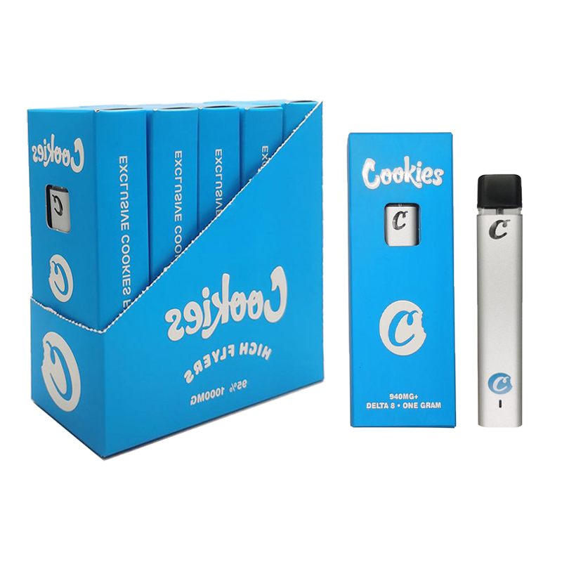 Cookies D8 Disposable Vape Pen kit Electronic Cigarettes pod Device empty pods 1ml Capacity 240mah Rechargeable battery, Customize
Cookies D8 Disposable Vape Pen kit Electronic Cigarettes pod Device empty pods 1ml Capacity 240mah Rechargeable battery, Customize