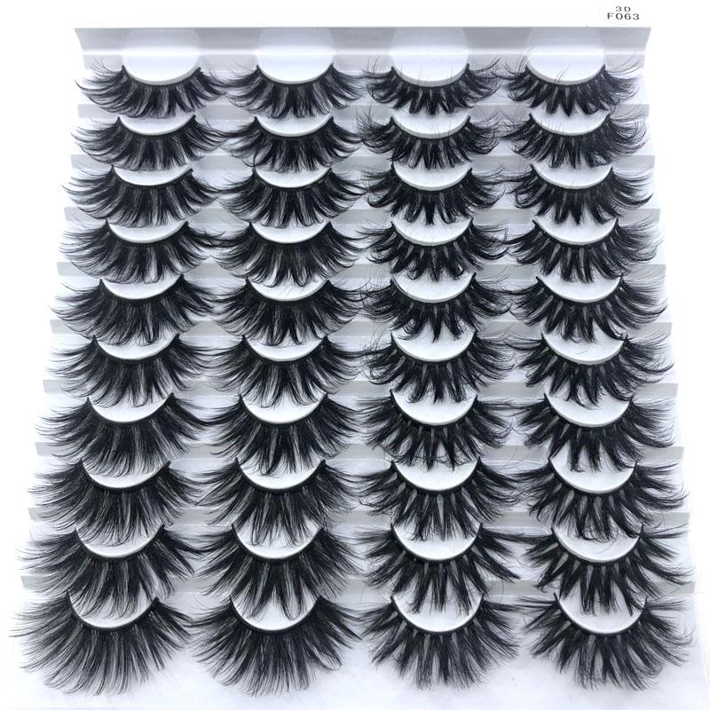 False Eyelashes 16- 20 Pairs 8-25mm Fake 100% Mink Lashes Natural Dramatic Volume Extension EyelashesFalse
False Eyelashes 16- 20 Pairs 8-25mm Fake 100% Mink Lashes Natural Dramatic Volume Extension EyelashesFalse