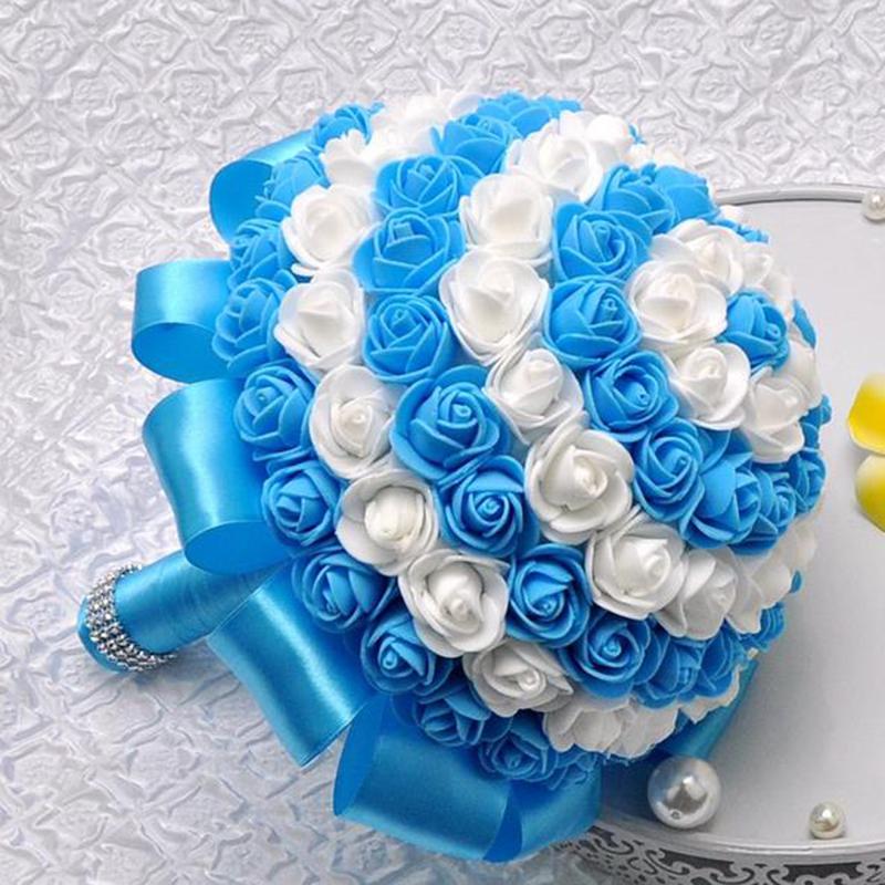 Wedding Flowers Candy Color Turquoise Bridal Bouquet Bride Holding Simulation Korean Romantic RosesWedding
Wedding Flowers Candy Color Turquoise Bridal Bouquet Bride Holding Simulation Korean Romantic RosesWedding