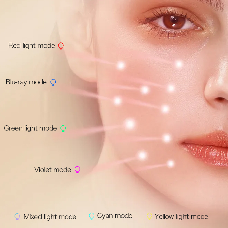 Good effect 7 color PDT bio light therapy pdt skin whitening anti aging machine