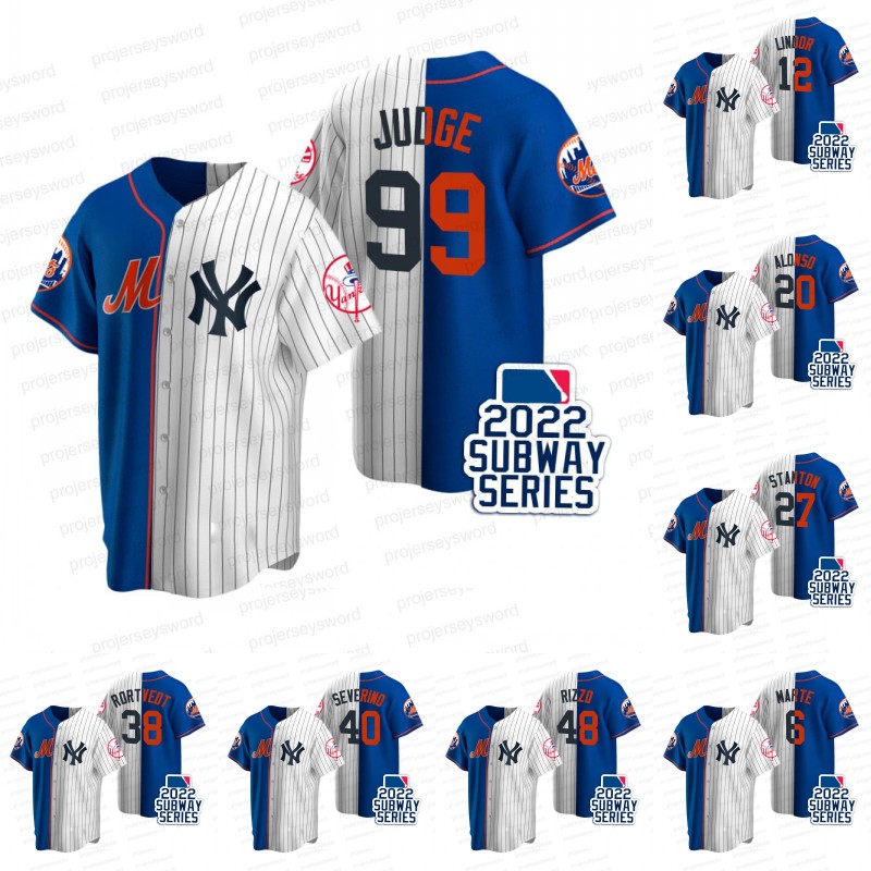2022 Subway Series Split Jersey Jacob deGrom Gerrit Cole Luis Severino Ben Rortvedt Josh Donaldson Giancarlo Stanton Gleyber Torres Aaron Judge Pete Alonso, 1 jeff mcneil
2022 Subway Series Split Jersey Jacob deGrom Gerrit Cole Luis Severino Ben Rortvedt Josh Donaldson Giancarlo Stanton Gleyber Torres Aaron Judge Pete Alonso, 1 jeff mcneil