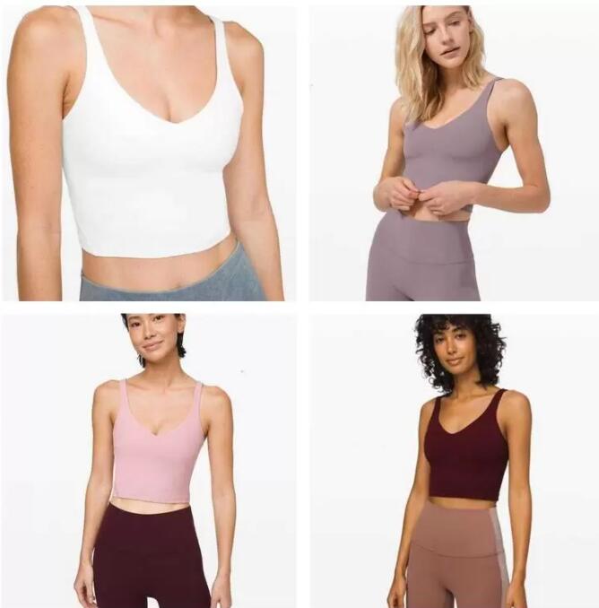 lulu Bra Sports fashion-Align for Tank Women Gym Running Fitness Strappy Sport Top Seamless Yoga Wear
lulu Bra Sports fashion-Align for Tank Women Gym Running Fitness Strappy Sport Top Seamless Yoga Wear