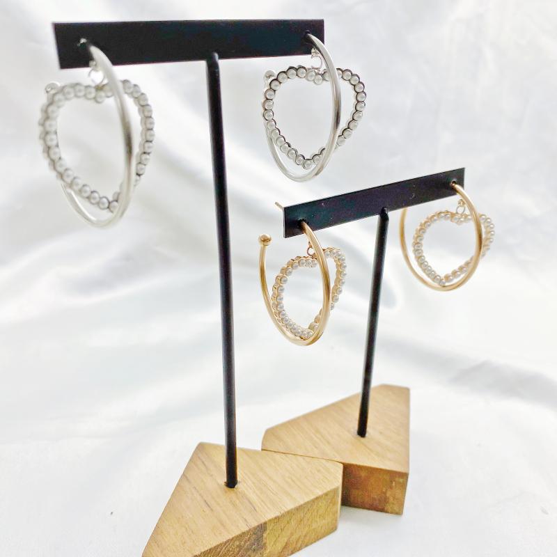 Earrings & Necklace Gold Color Stainless Steel Heart Women Small Or Big Hoop Party Rock Gift Two Colors WholesaleEarrings, As pic
Earrings & Necklace Gold Color Stainless Steel Heart Women Small Or Big Hoop Party Rock Gift Two Colors WholesaleEarrings, As pic