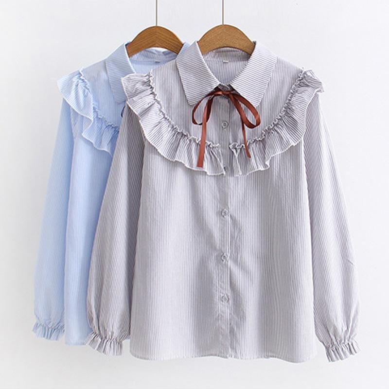 Women' Blouses & Shirts Spring Autumn Tops Office Ladies Blouse Fashion Long Sleeve Bow Slim White BlueShirt Female Cute Bodycon Work Blusa, Blue
Women' Blouses & Shirts Spring Autumn Tops Office Ladies Blouse Fashion Long Sleeve Bow Slim White BlueShirt Female Cute Bodycon Work Blusa, Blue