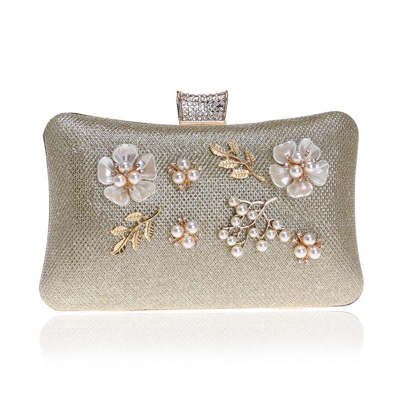 Evening Bags Fashion Women Clutch Pearl Diamonds Chain Shoulder Sequined Black Silver Gold Wedding Purse Bag YM8102Evening
Evening Bags Fashion Women Clutch Pearl Diamonds Chain Shoulder Sequined Black Silver Gold Wedding Purse Bag YM8102Evening