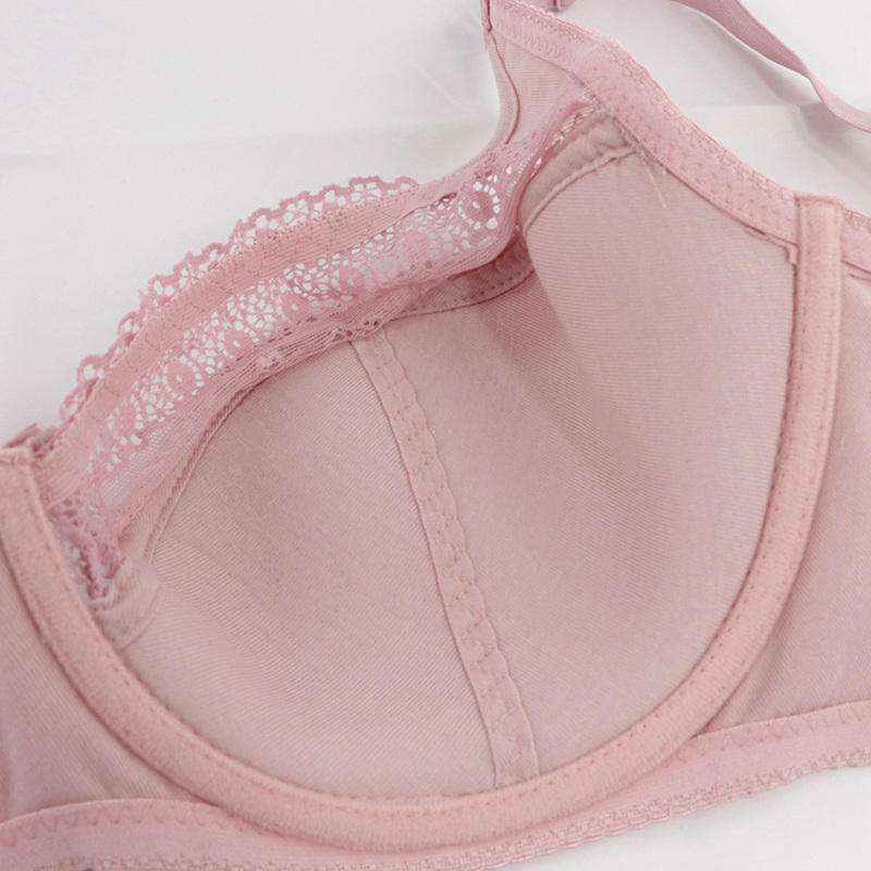 Womens Lace Bras Bralette Underwired Perspective Brassiere Big Bust Comfort Sexy Lingerie Relaxed Underwear D DD E F G Cup 220511