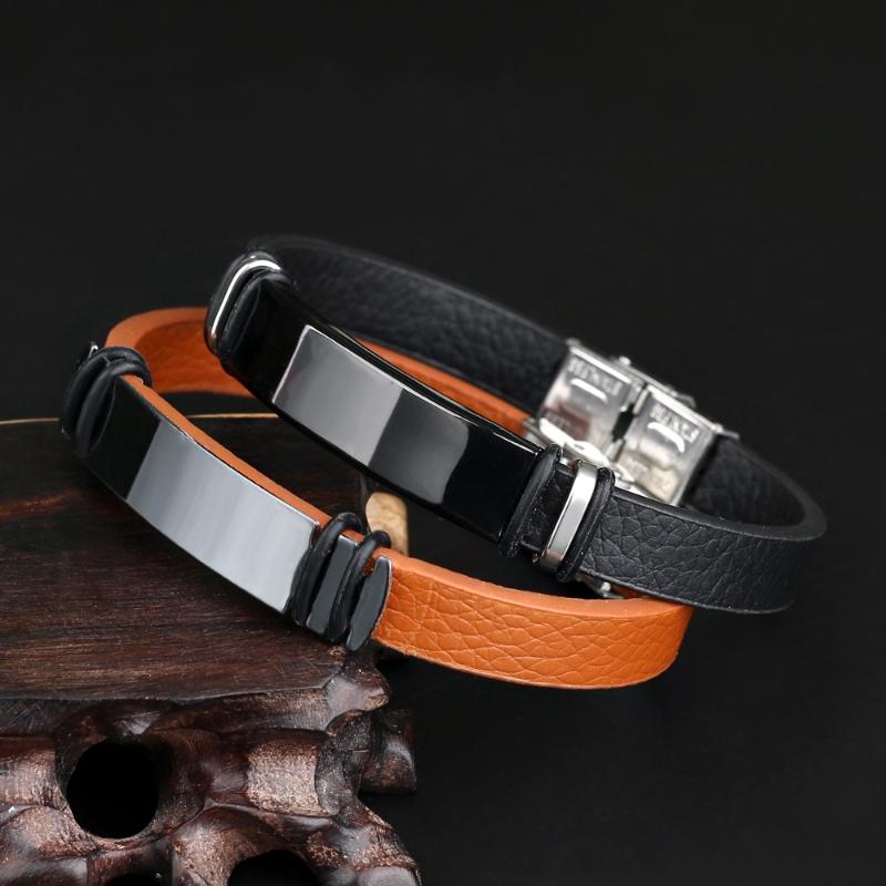 Charm Bracelets Fashion Jewelry Vintage Genuine Leather For Women Punk Stainless Steel Bangles JewelryCharm
Charm Bracelets Fashion Jewelry Vintage Genuine Leather For Women Punk Stainless Steel Bangles JewelryCharm