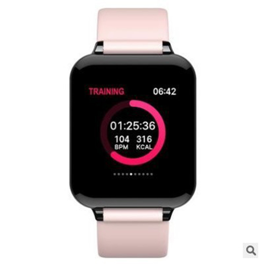 Smart Watch Waterproof Fitness Tracker Sport for IOS Android Phone Smartwatch Heart Rate Monitor Blood Pressure Functions B57