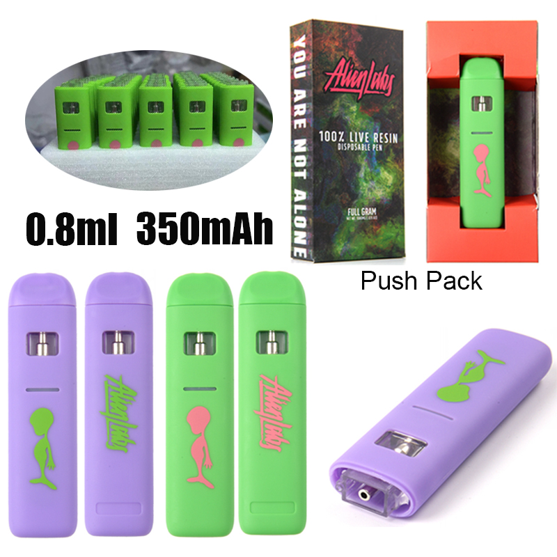 Alienlabs Rechargeable Disposable Vape Pen Empty Device Pods E Cigarettes 10 Strains 0.8ML Pod Cartridge 350MAH Battery Thread With the Alien Labs Packaging Box
Alienlabs Rechargeable Disposable Vape Pen Empty Device Pods E Cigarettes 10 Strains 0.8ML Pod Cartridge 350MAH Battery Thread With the Alien Labs Packaging Box
