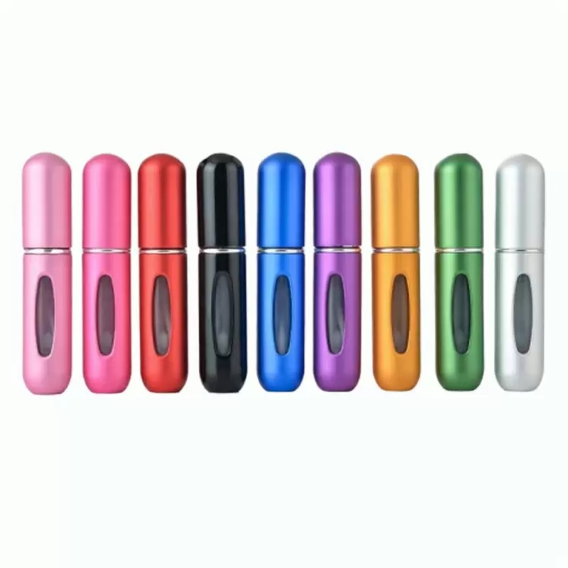 Party Favor 5ml Refillable Perfume Spray Bottle makeup Aluminum Spray Atomizer Portable Travel Cosmetic Container Mini Parfum bottling 576
Party Favor 5ml Refillable Perfume Spray Bottle makeup Aluminum Spray Atomizer Portable Travel Cosmetic Container Mini Parfum bottling 576
