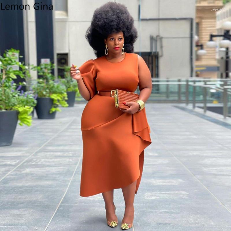 Plus Size Dresses Lemon Gina Women Ruffles Mermaid One Short Sleeve Irregular Maxi Dress Autumn Winter Sexy Club Elegant DressesPlus Jasp22, Orange
Plus Size Dresses Lemon Gina Women Ruffles Mermaid One Short Sleeve Irregular Maxi Dress Autumn Winter Sexy Club Elegant DressesPlus Jasp22, Orange