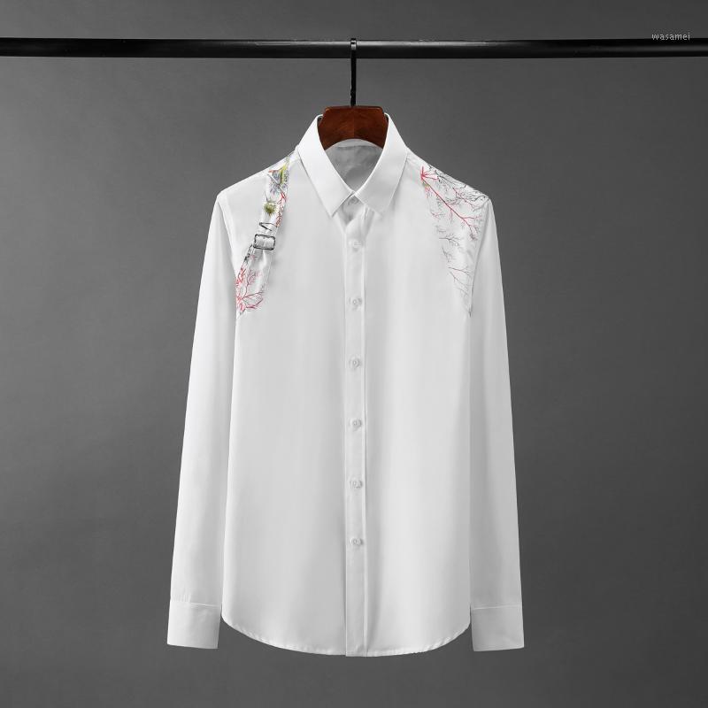 Cotton Mens Shirts High Quality Long Sleeve Shoulder Belt Splicing Casual Male Slim Fit Dress 4xl Men's, Black
Cotton Mens Shirts High Quality Long Sleeve Shoulder Belt Splicing Casual Male Slim Fit Dress 4xl Men's, Black