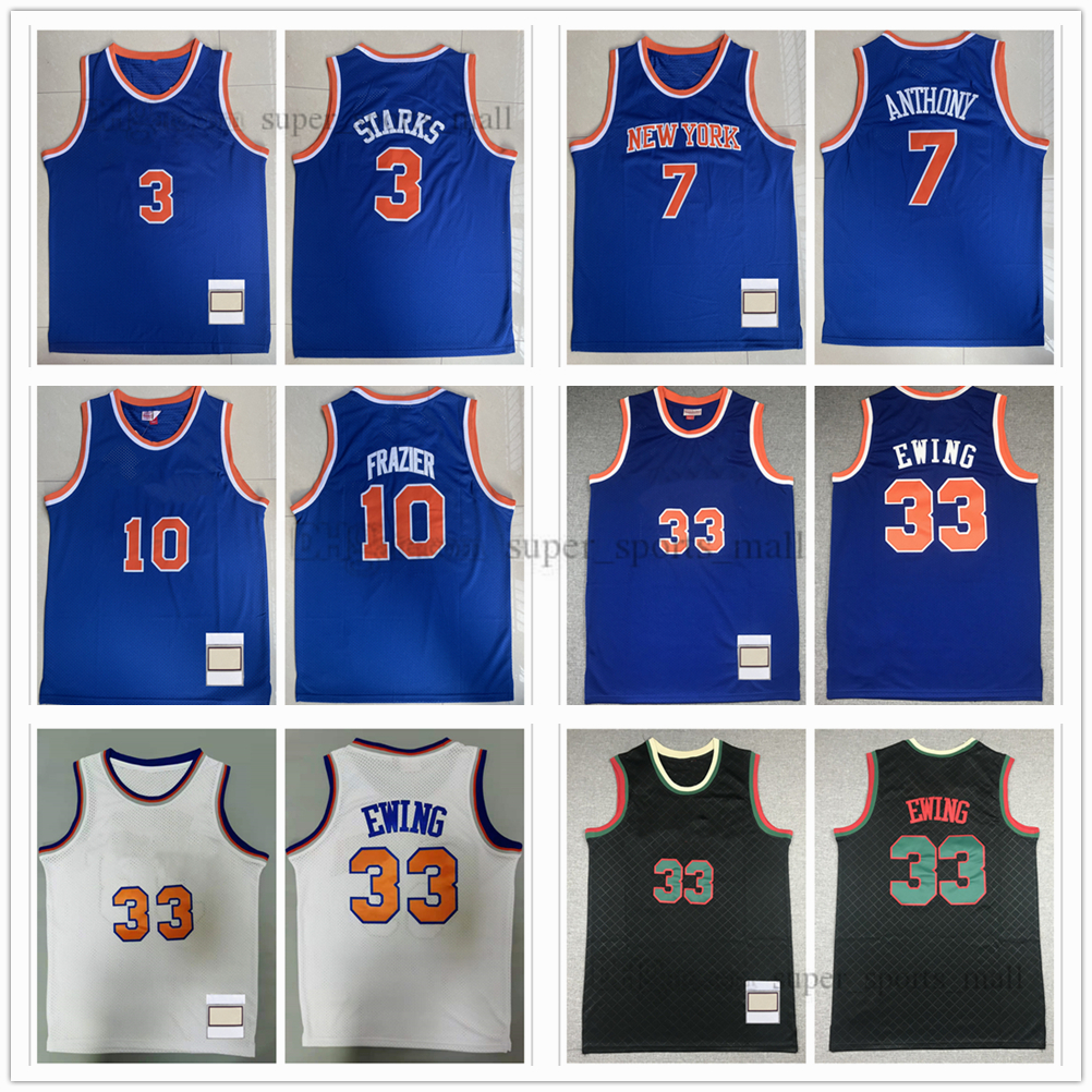 Retro Mitchell&Ness Basketball Jerseys 3 John 7 Carmelo Starks Anthony 10 Walt 33 Patrick Frazier Ewing 1985-86 1992-93 2005-06, As picture
Retro Mitchell&Ness Basketball Jerseys 3 John 7 Carmelo Starks Anthony 10 Walt 33 Patrick Frazier Ewing 1985-86 1992-93 2005-06, As picture