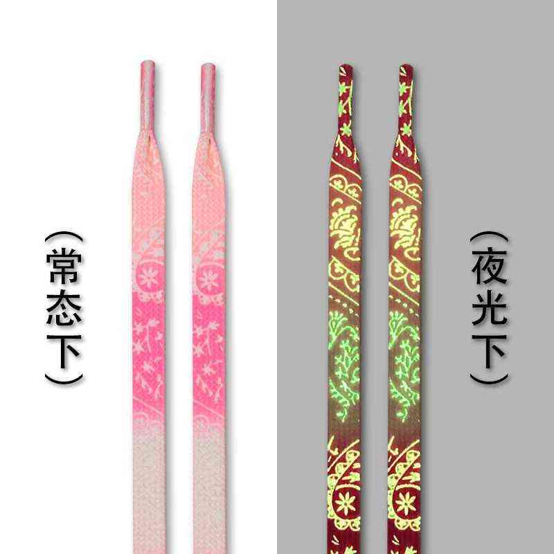 the Designer Luminous Cashew Flower Gradient Shoelaces Are Suitable for Force No. Men's and Women's Flat
the Designer Luminous Cashew Flower Gradient Shoelaces Are Suitable for Force No. Men's and Women's Flat