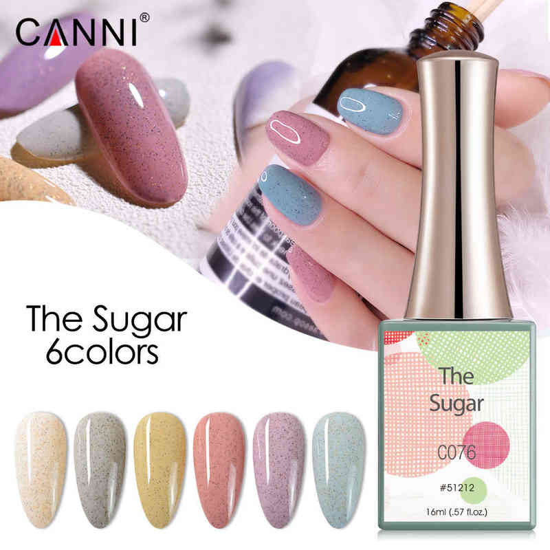 NXY Nail Gel 6pcs Kit Canni Polish Lacquer Manicure Mulit Color Collection Natural Material 0328