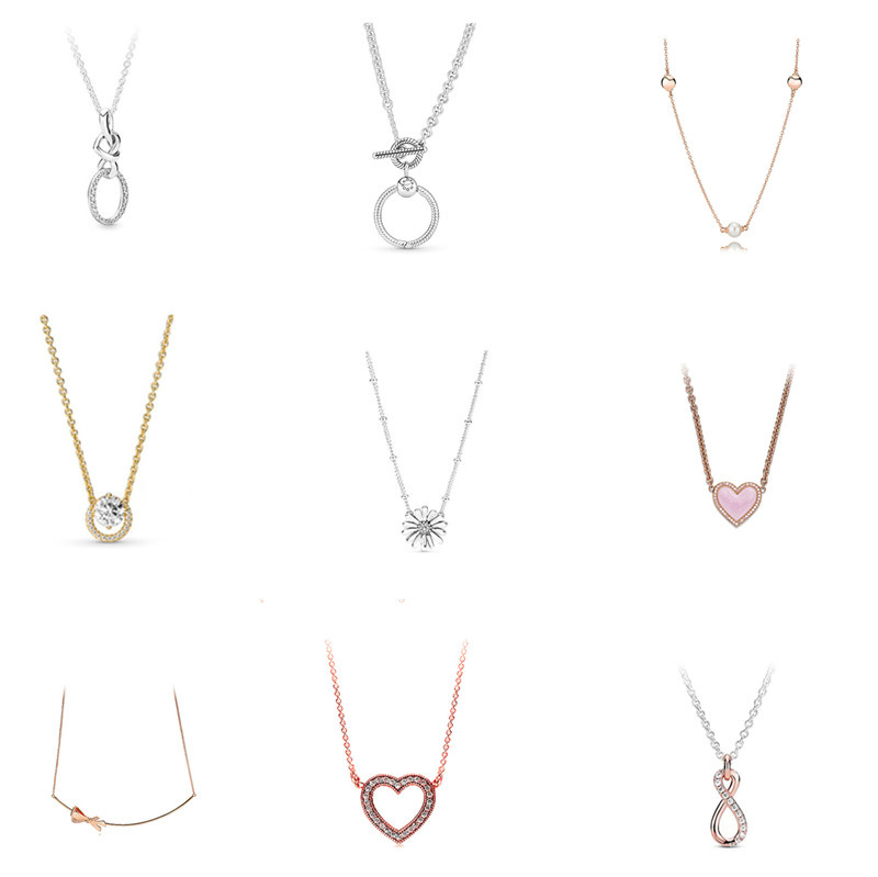 HOT 925 Sterling Silver Luxury Necklace Wedding Party Designer Women For Pandora Original Dora Pendant Fashion Premium DIY Ladies Jewelry Gift With Box
HOT 925 Sterling Silver Luxury Necklace Wedding Party Designer Women For Pandora Original Dora Pendant Fashion Premium DIY Ladies Jewelry Gift With Box