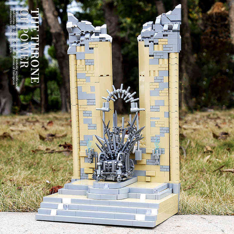 Famous Movie Game of The Iron Throne Model 1146PCS Building Blocks Assembly Bricks Educational Toys Children Gifts Y220510