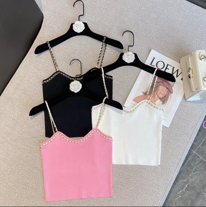Women's Tanks & Camis Spring/Summer Western-style Sweet Metal Chain Slim Fit Short Sling Knit Vest WomenWomen's, White
Women's Tanks & Camis Spring/Summer Western-style Sweet Metal Chain Slim Fit Short Sling Knit Vest WomenWomen's, White