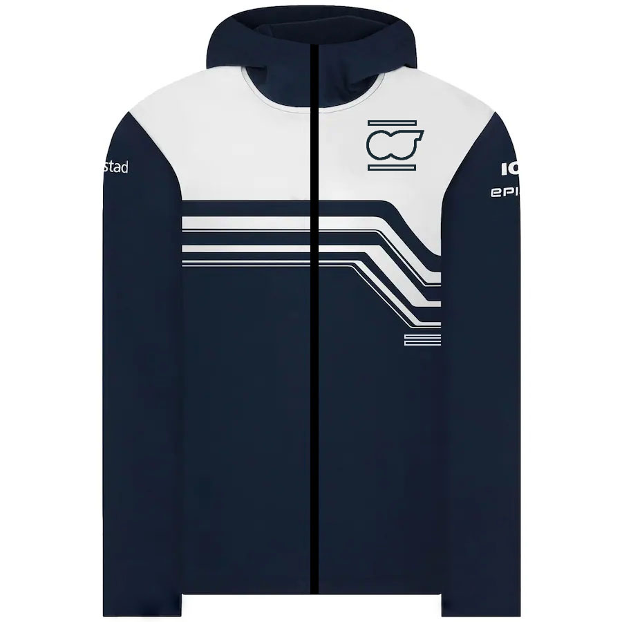 F1 Team Formula 1 Driver Zip Up Hoodie Autumn Winter Racing Hooded Sweatshirt Jacket Men's Warm Windbreaker Jackets free shipping