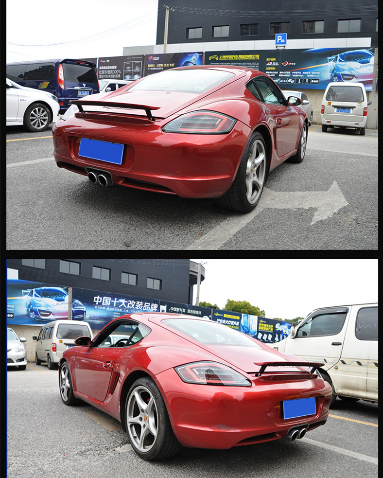 Car Styling Rear Lamp For Porsche Cayman 987 LED Tail Light 2005-2008 LED Turn Signal Running Lights Auto Accessories