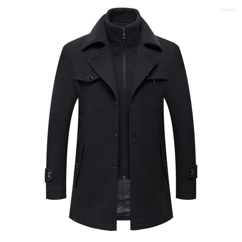 Men's Wool & Blends Winter Single Autumn Breasted Woolen Coat Men England Style Slim Fit Coats Fashion Thick Windbreaker Jacket Male Kend22, Black
Men's Wool & Blends Winter Single Autumn Breasted Woolen Coat Men England Style Slim Fit Coats Fashion Thick Windbreaker Jacket Male Kend22, Black