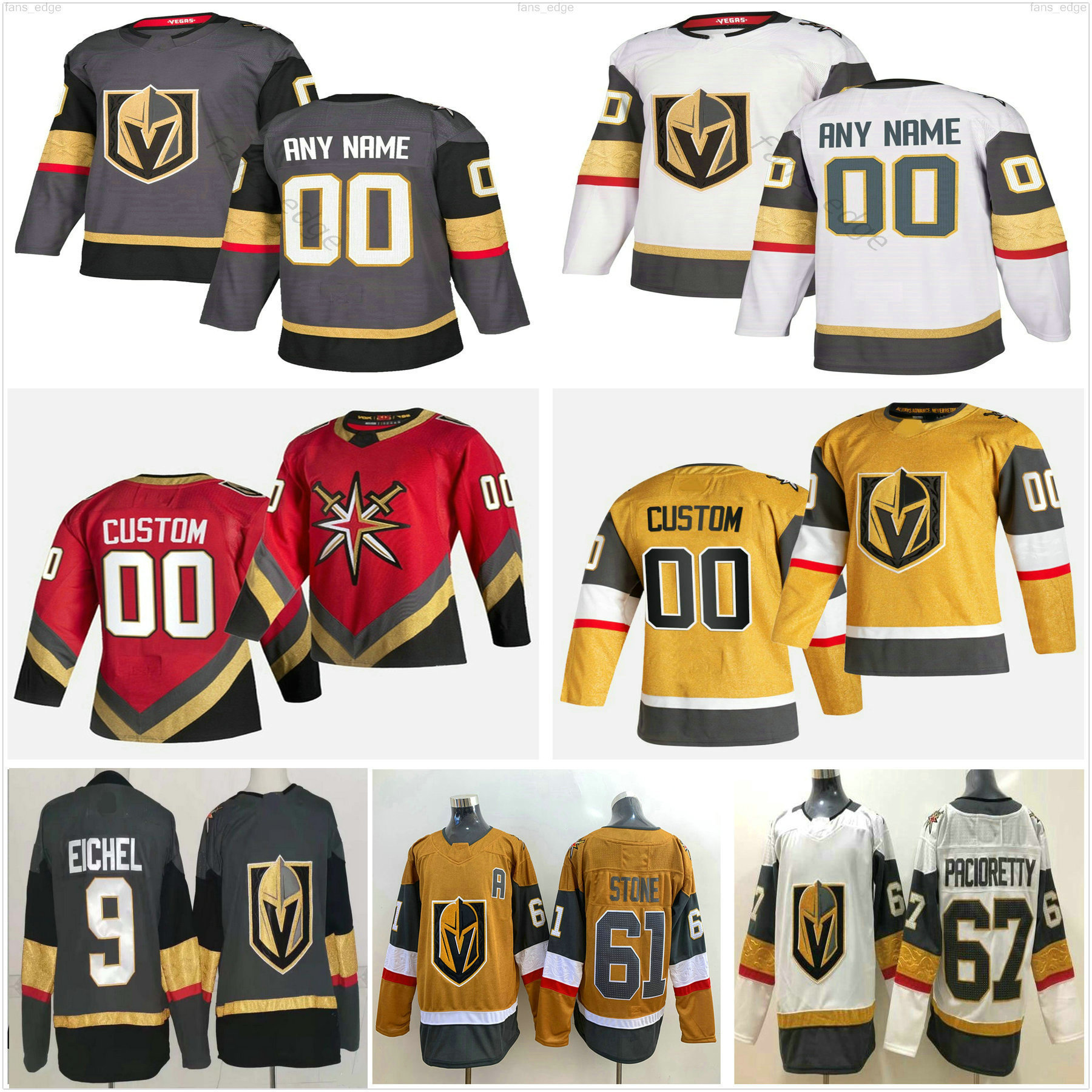Custom Men Women Kids Youth Vegas Golden Knights 9 Jack Eichel Alex Tuch Brayden McNabb William Karlsson Max Pacioretty Mark Stone Lehner Hockey''Nhl''Jerseys, Gold
Custom Men Women Kids Youth Vegas Golden Knights 9 Jack Eichel Alex Tuch Brayden McNabb William Karlsson Max Pacioretty Mark Stone Lehner Hockey''Nhl''Jerseys, Gold