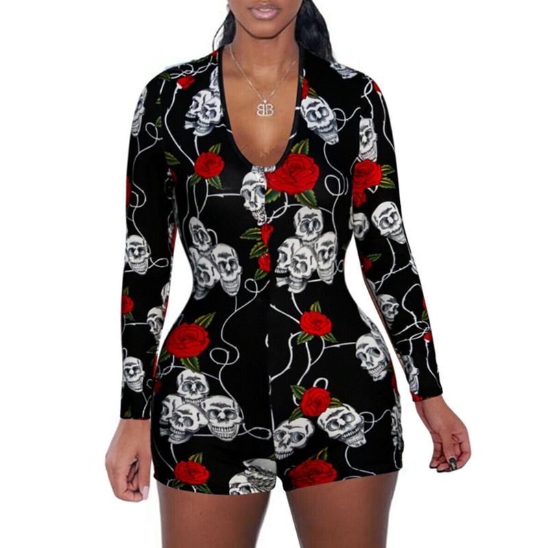 Women' Jumpsuits & Rompers Sexy Women Playsuit Floral Romper V Neck Long Sleeve Bodycon Jumpsuit Bodysuit Leotard Club Tops Bodysuits Women, As photo shows
Women' Jumpsuits & Rompers Sexy Women Playsuit Floral Romper V Neck Long Sleeve Bodycon Jumpsuit Bodysuit Leotard Club Tops Bodysuits Women, As photo shows