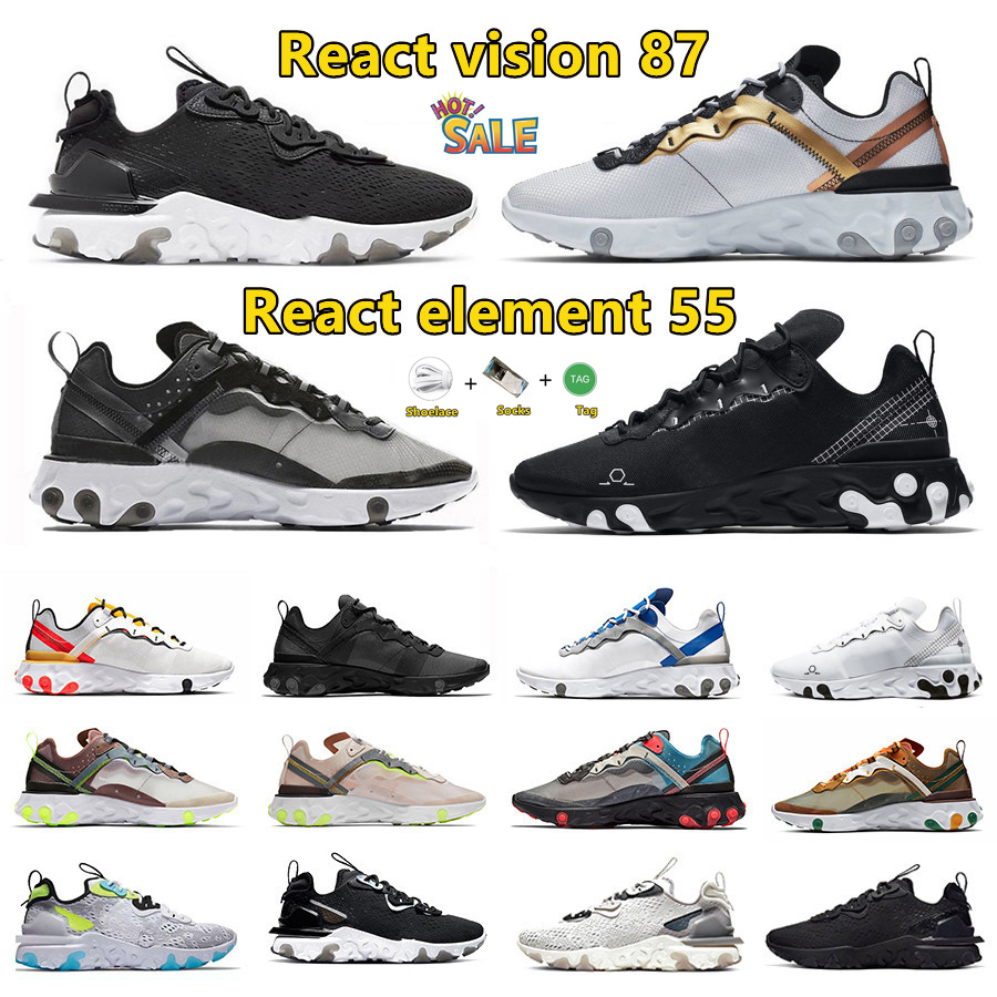 React element 87 react vision 55 mens women running shoes Sail Black white schematic Gold Blue chill Vast grey Runner Sports Sneakers Trainers Jogging walking shoe, Pay for box
React element 87 react vision 55 mens women running shoes Sail Black white schematic Gold Blue chill Vast grey Runner Sports Sneakers Trainers Jogging walking shoe, Pay for box