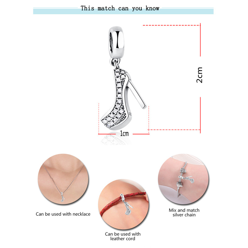 S925 Sterling silver beads charms for charm bracelets designer for women Feather Family Tree Snowflakes Boy Dangle