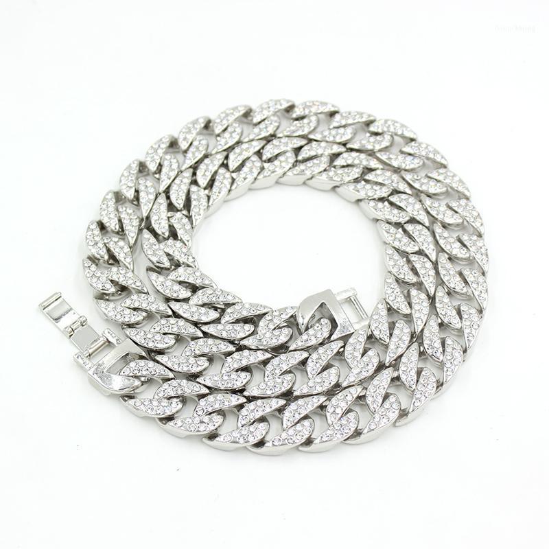Womens Mens14mm Cuban Link Necklace Hip Hop Iced Out Curb Rhinestone Chain For Women Ladies Girls Gift Chains
Womens Mens14mm Cuban Link Necklace Hip Hop Iced Out Curb Rhinestone Chain For Women Ladies Girls Gift Chains