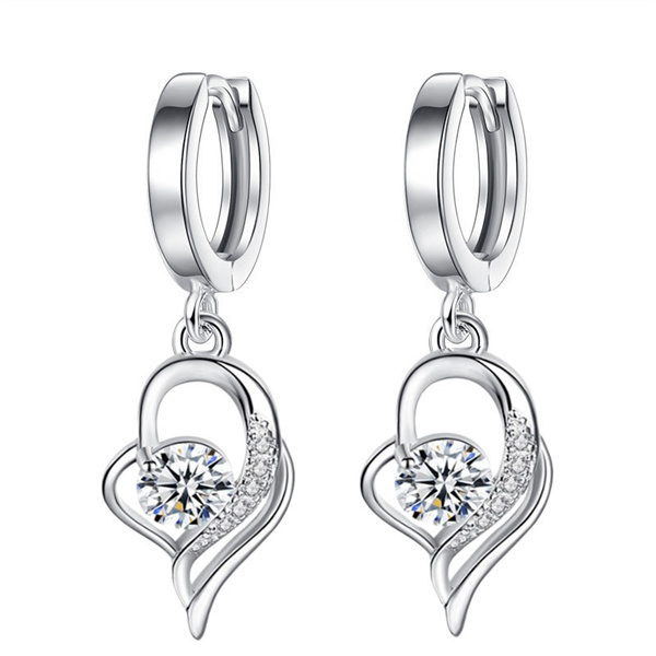 Charm 925 Sterling Silver New Woman Fashion Jewelry High Quality Blue Pink White Purple Crystal Zircon Earrings A81
Charm 925 Sterling Silver New Woman Fashion Jewelry High Quality Blue Pink White Purple Crystal Zircon Earrings A81