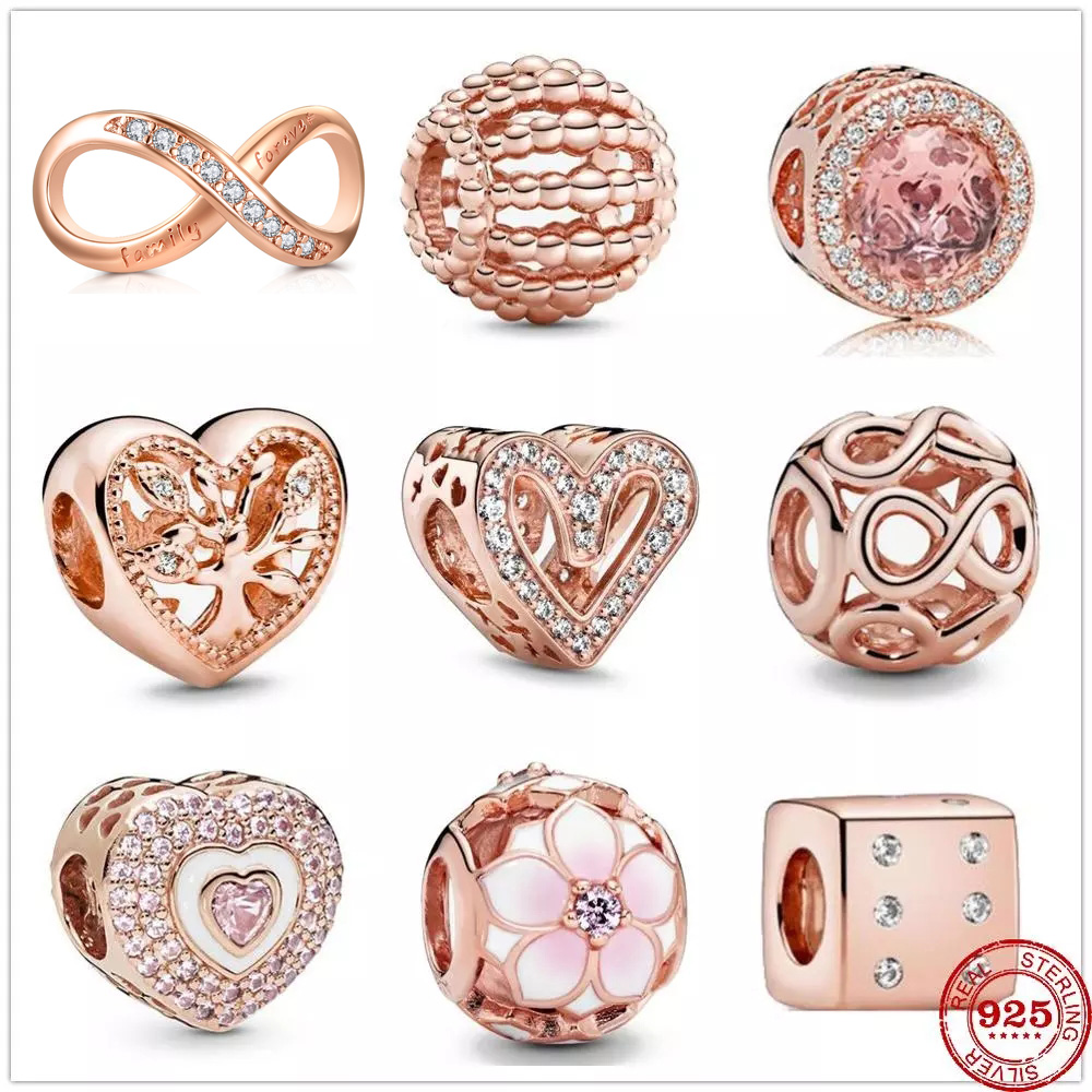 925 Silver Charm Beads Dangle Openwork Family Tree Heart Bead Fit Pandora Charms Bracelet DIY Jewelry Accessories
925 Silver Charm Beads Dangle Openwork Family Tree Heart Bead Fit Pandora Charms Bracelet DIY Jewelry Accessories