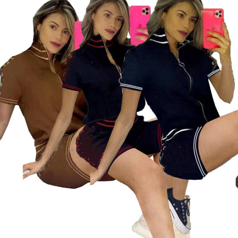 Womens Short Sleeve Sportswear Designer Tracksuits Brand Cardigan Shorts Fashion Zipper Coats Summer Letter Print Clothing Klw4932, Mix types
Womens Short Sleeve Sportswear Designer Tracksuits Brand Cardigan Shorts Fashion Zipper Coats Summer Letter Print Clothing Klw4932, Mix types